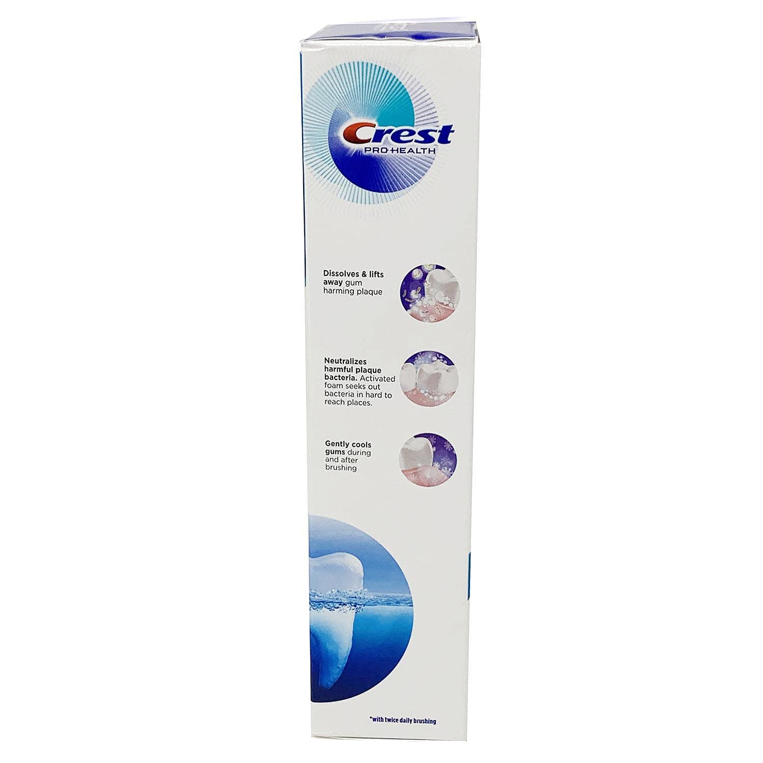 Foto 5 pulgar | Pasta De Dientes Crest Pro Health Ultra Gum Detoxify 150 Ml, Paquete De 4 - Venta Internacional.