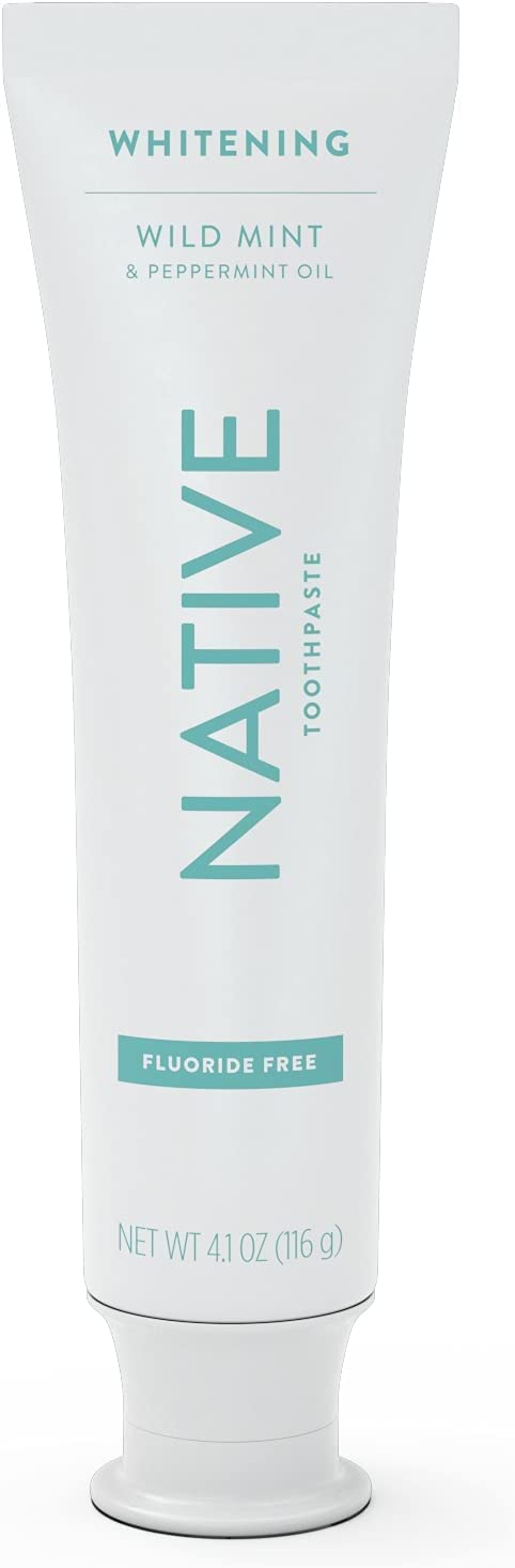 Foto 2 pulgar | Pasta De Dientes Native Wild Mint Sin Flúor De 120 Ml Que Blanquea Los Dientes - Venta Internacional.
