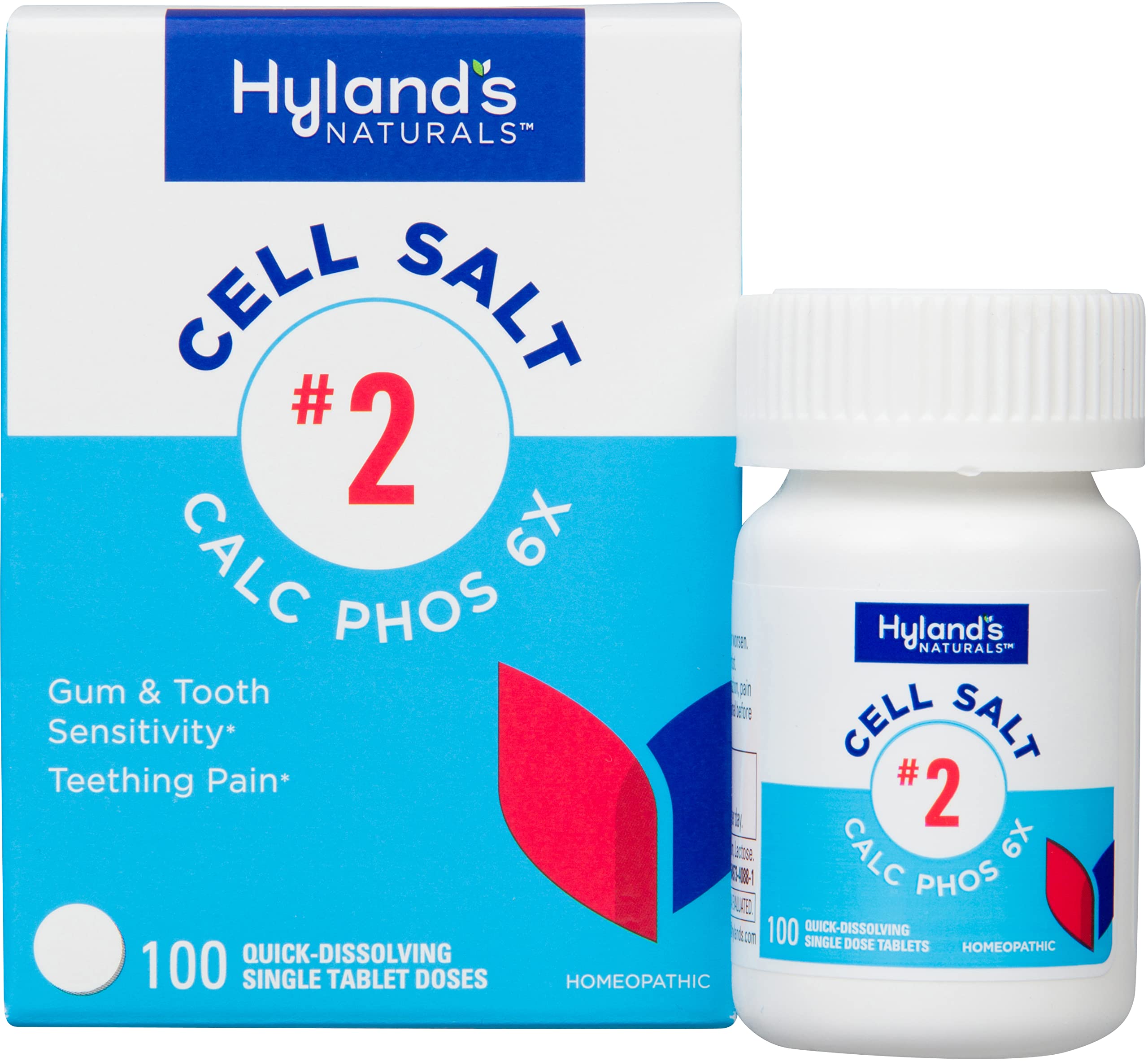 Foto 2 pulgar | Tabletas Hyland's Cell Salt No. 2 Calc Phos 100 Comprimidos- Venta Internacional