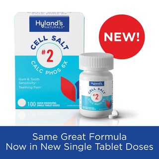 Foto 2 | Tabletas Hyland's Cell Salt No. 2 Calc Phos 100 Comprimidos- Venta Internacional