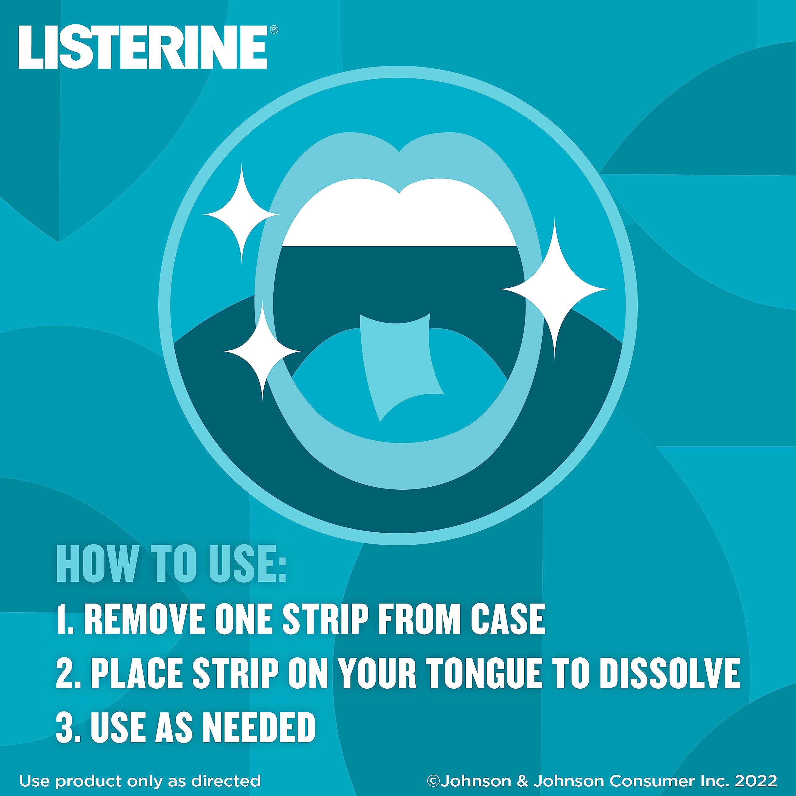 Foto 4 pulgar | Breath Strips Listerine Cool Mint Pocketpaks  24 Tiras X 12 Unidades - Venta Internacional.