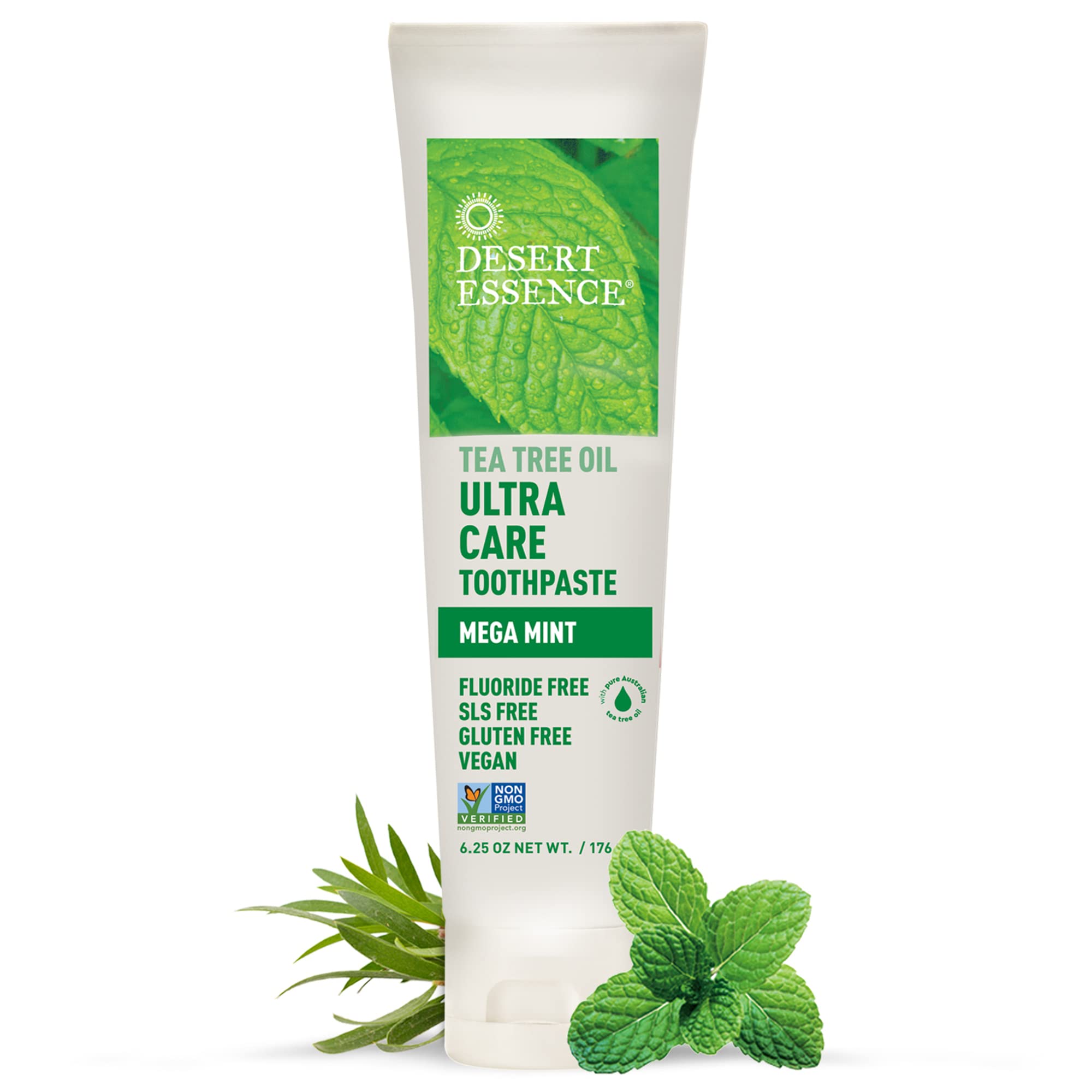 Foto 3 pulgar | Pasta De Dientes Desert Essence Con Aceite De Árbol De Té Ultra Care 190 Ml - Venta Internacional.