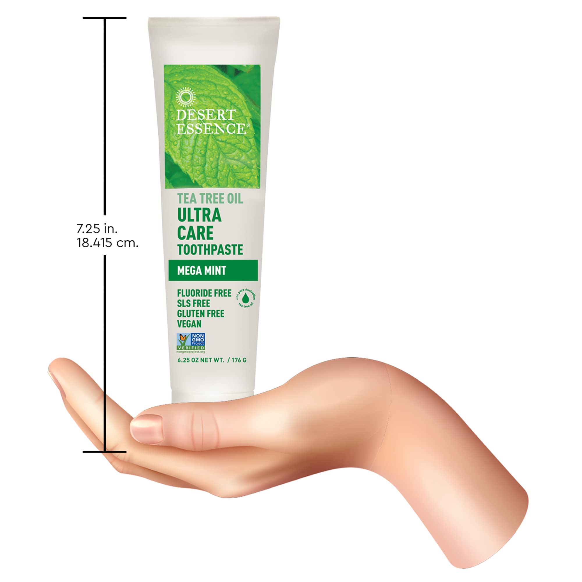 Foto 8 pulgar | Pasta De Dientes Desert Essence Con Aceite De Árbol De Té Ultra Care 190 Ml - Venta Internacional.