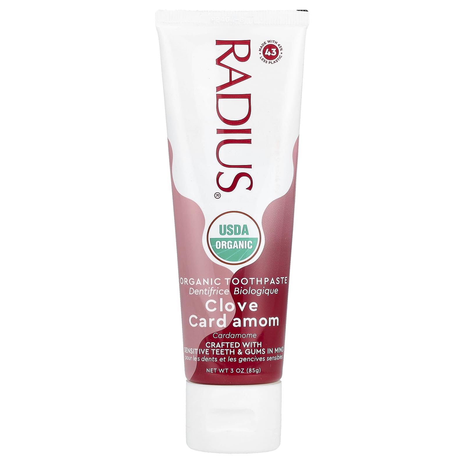 Foto 2 pulgar | Pasta De Dientes Radius Usda Organic Gel Gum Health 90 Ml Red - Venta Internacional.