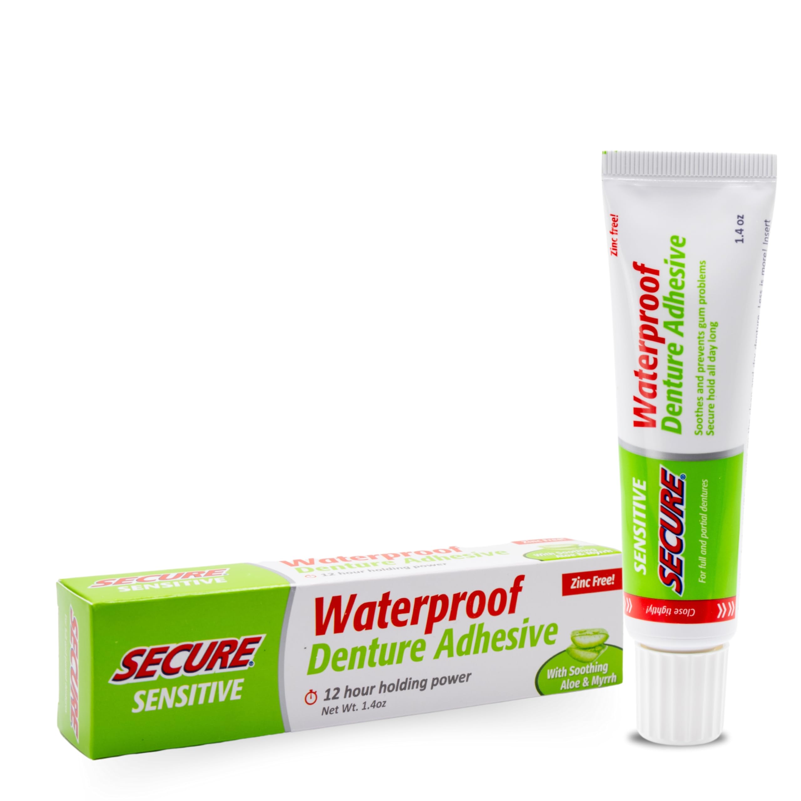 Adhesivo Para Dentaduras, Seguro Y Sensible, Impermeable, 40 Ml - Venta Internacional.