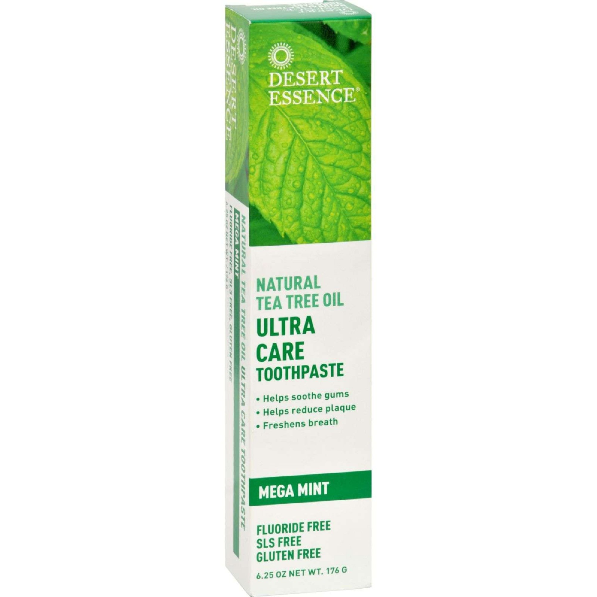 Pasta De Dientes Desert Essence Tea Tree Oil Ultra Care Mega Mint - Venta Internacional.