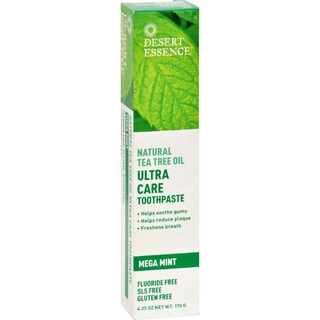 Foto 1 | Pasta De Dientes Desert Essence Tea Tree Oil Ultra Care Mega Mint - Venta Internacional.