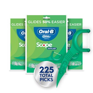 Foto 1 | Palillos De Hilo Dental Oral-b Glide Mint Con Scope Flavor 225 - Venta Internacional.
