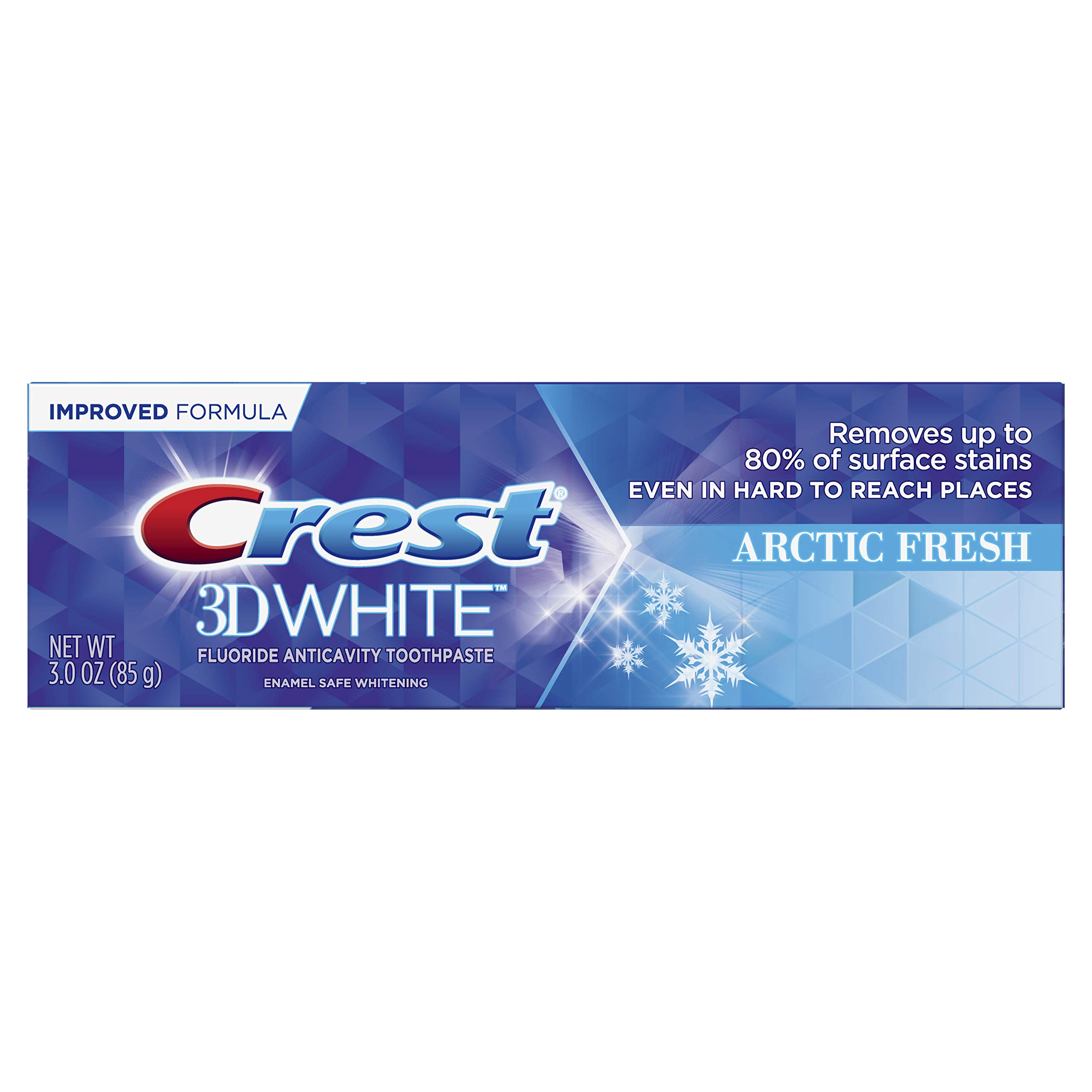 Pasta De Dientes Crest 3d White Whitening Arctic Fresh 85 Ml - Venta Internacional.