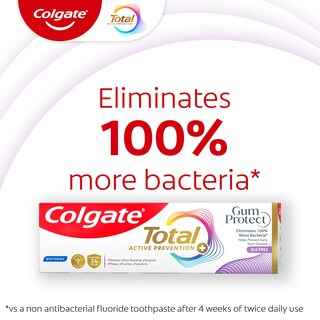 Foto 3 | Pasta De Dientes Colgate Total Active Prevention Gum Protect 90 Ml Paquete De 3 - Venta Internacional.