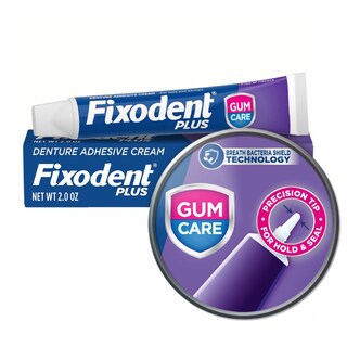 Foto 3 | Crema Adhesiva Para Dentaduras Fixodent Plus Gum Care 60 Ml (paquete De 3) - Venta Internacional.
