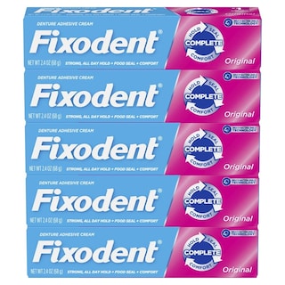 Foto 1 | Adhesivo para Dentaduras Fixodent 5 Pack - Venta Internacional
