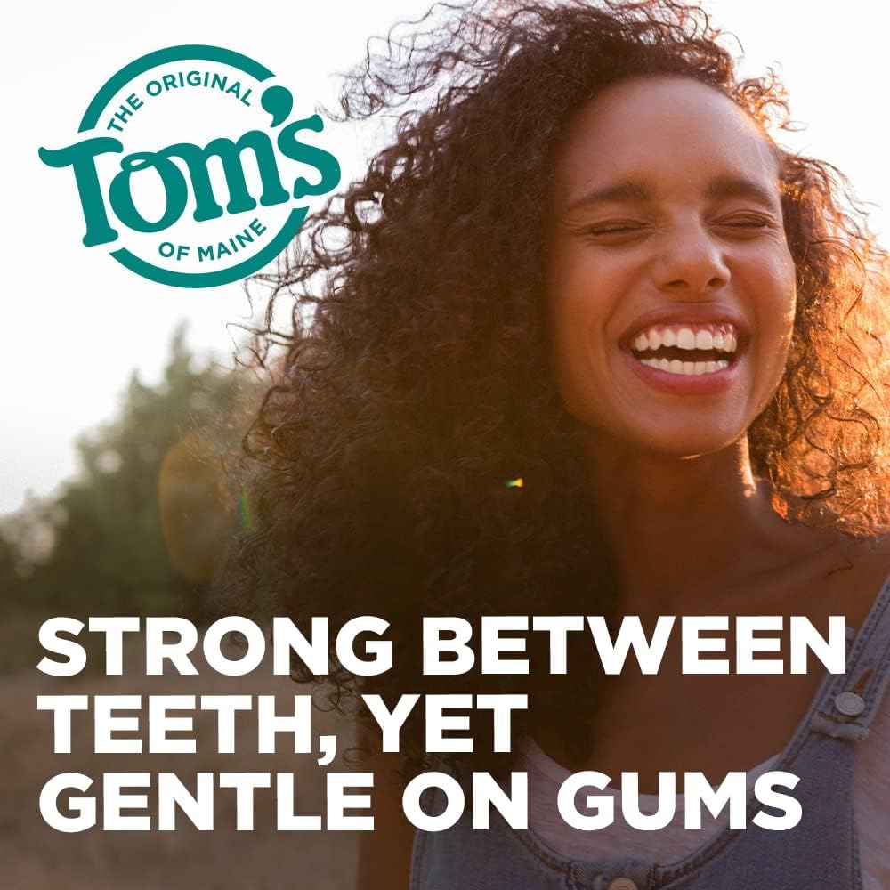 Foto 4 pulgar | Floss Tom's Of Maine  Antiplaca  Antiplaca  Menta Verde  29 M - Venta Internacional.