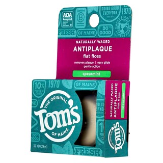 Foto 7 | Floss Tom's Of Maine Antiplaca Antiplaca Menta Verde 29 M - Venta Internacional.