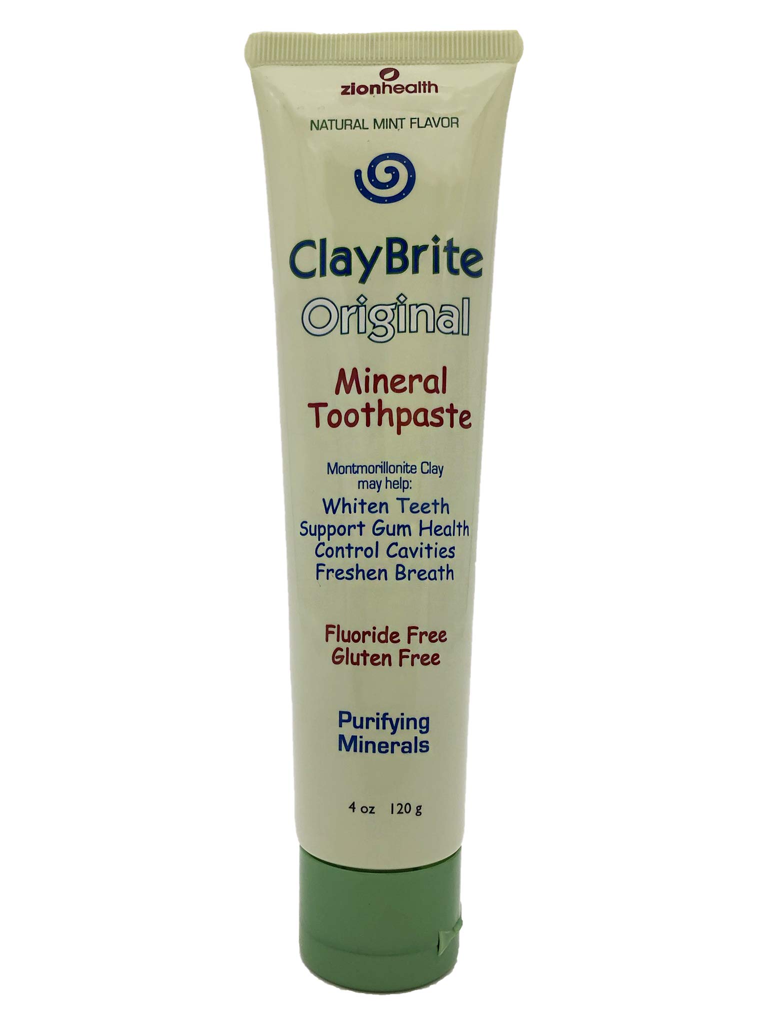 Foto 2 pulgar | Pasta De Dientes Zion Health Claybrite Original 95 Ml - Venta Internacional.