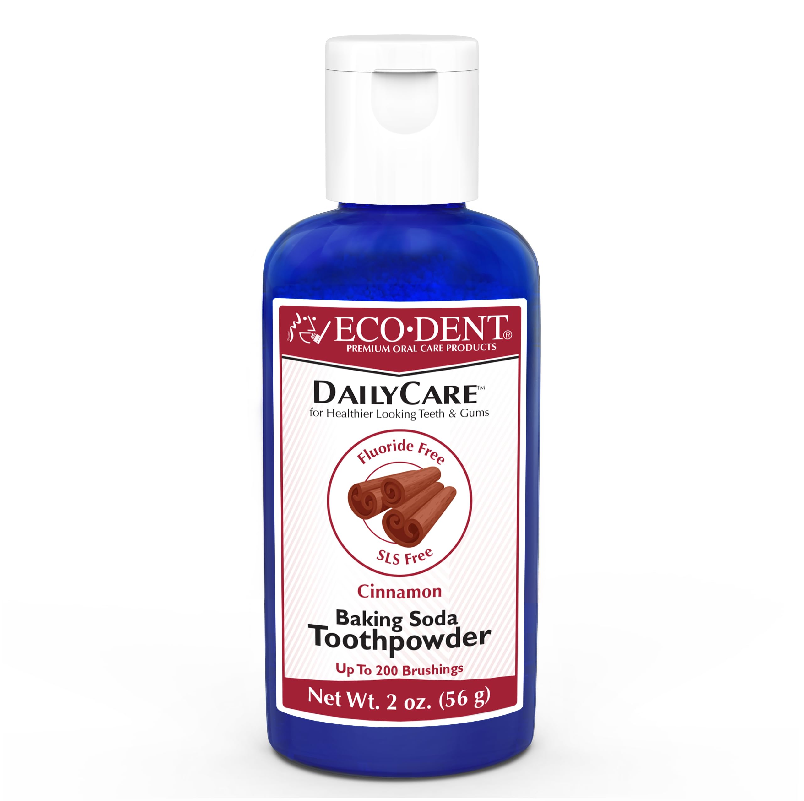 Foto 2 pulgar | Polvo De Dientes Eco-dent Dailycare Bicarbonato De Sodio Canela 60 Ml - Venta Internacional.