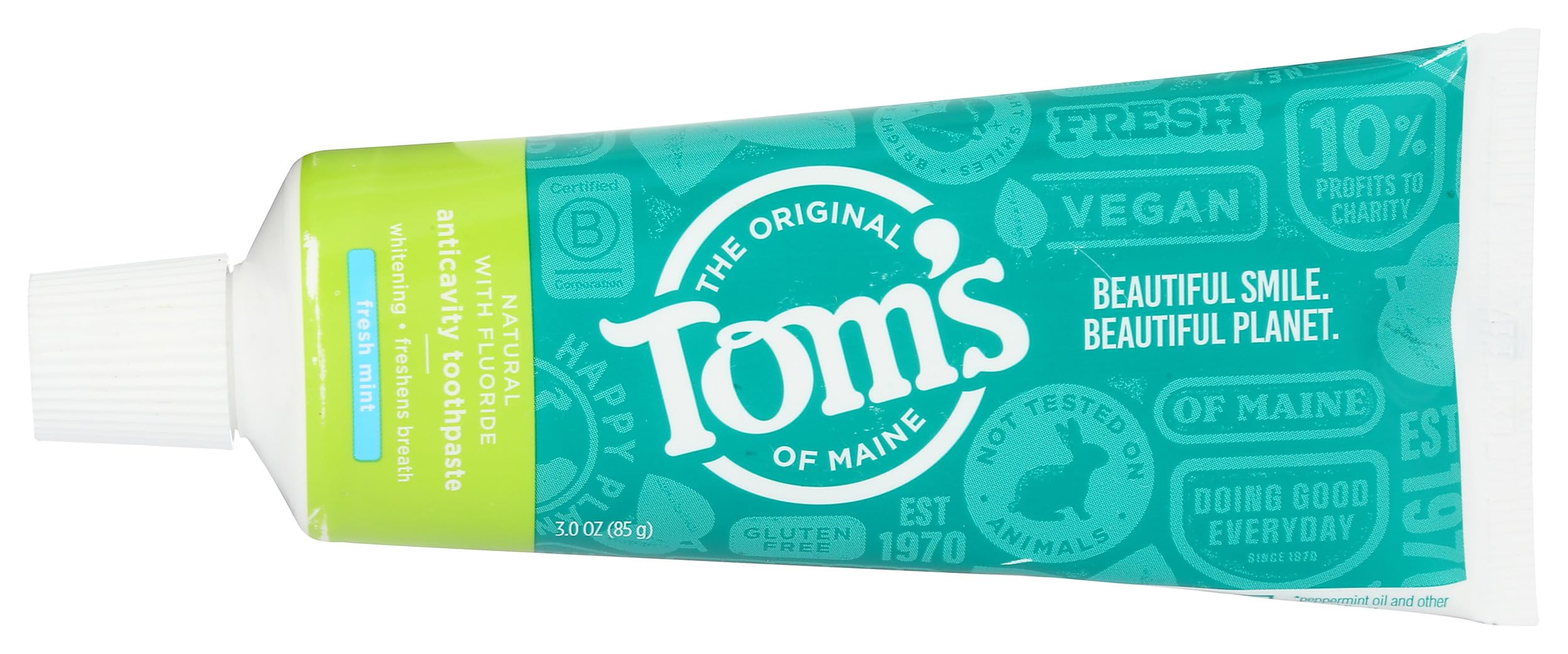 Foto 2 pulgar | Pasta de Dientes Tom's Of Maine Anticaries Fresh Mint 90 ml - Venta Internacional