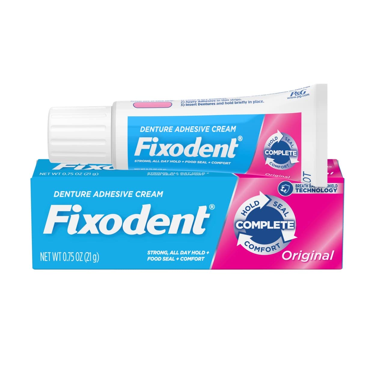 Foto 1 | Crema Adhesiva Para Dentaduras Fixodent Complete Original  22 Ml - Venta Internacional.