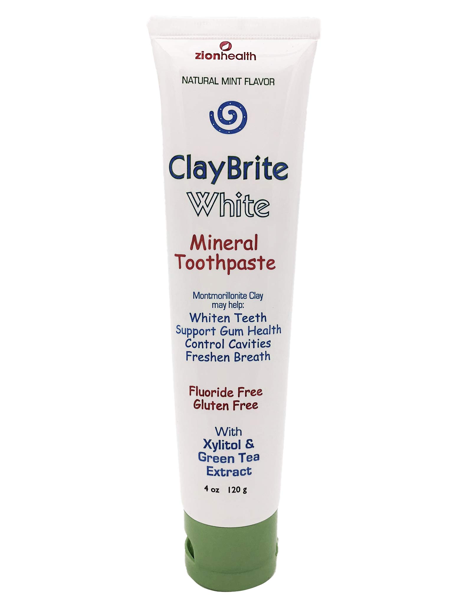 Foto 2 pulgar | Pasta De Dientes Zion Health Claybrite Con Xilitol 120 Ml Con Arcilla - Venta Internacional.