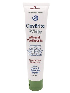 Foto 1 | Pasta De Dientes Zion Health Claybrite Con Xilitol 120 Ml Con Arcilla - Venta Internacional.