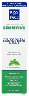 Foto 1 | Pasta De Dientes Kiss My Face Sensitive Whitening Citrus Mint 135 Ml - Venta Internacional.