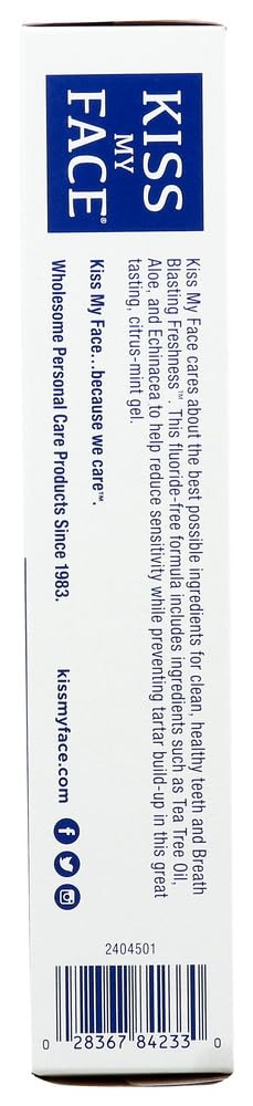 Foto 3 pulgar | Pasta De Dientes Kiss My Face Sensitive Whitening Citrus Mint 135 Ml - Venta Internacional.