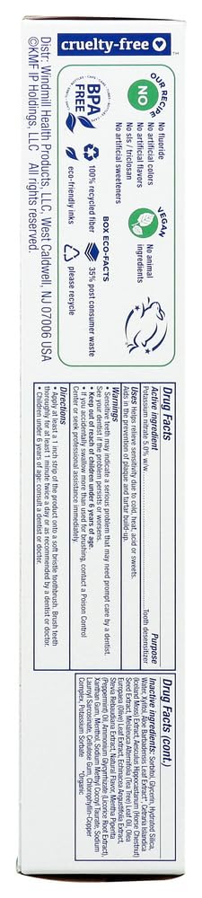 Foto 5 pulgar | Pasta De Dientes Kiss My Face Sensitive Whitening Citrus Mint 135 Ml - Venta Internacional.