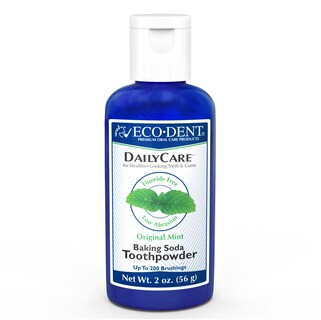 Foto 1 | Polvo De Dientes Eco-dent Dailycare Bicarbonato De Sodio Original Mint 60 Ml - Venta Internacional.