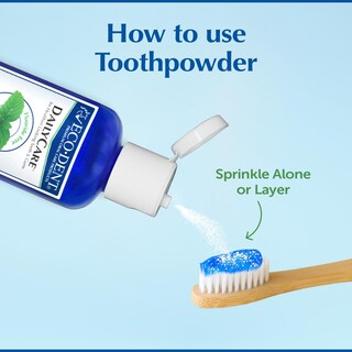 Foto 4 | Polvo De Dientes Eco-dent Dailycare Bicarbonato De Sodio Original Mint 60 Ml - Venta Internacional.