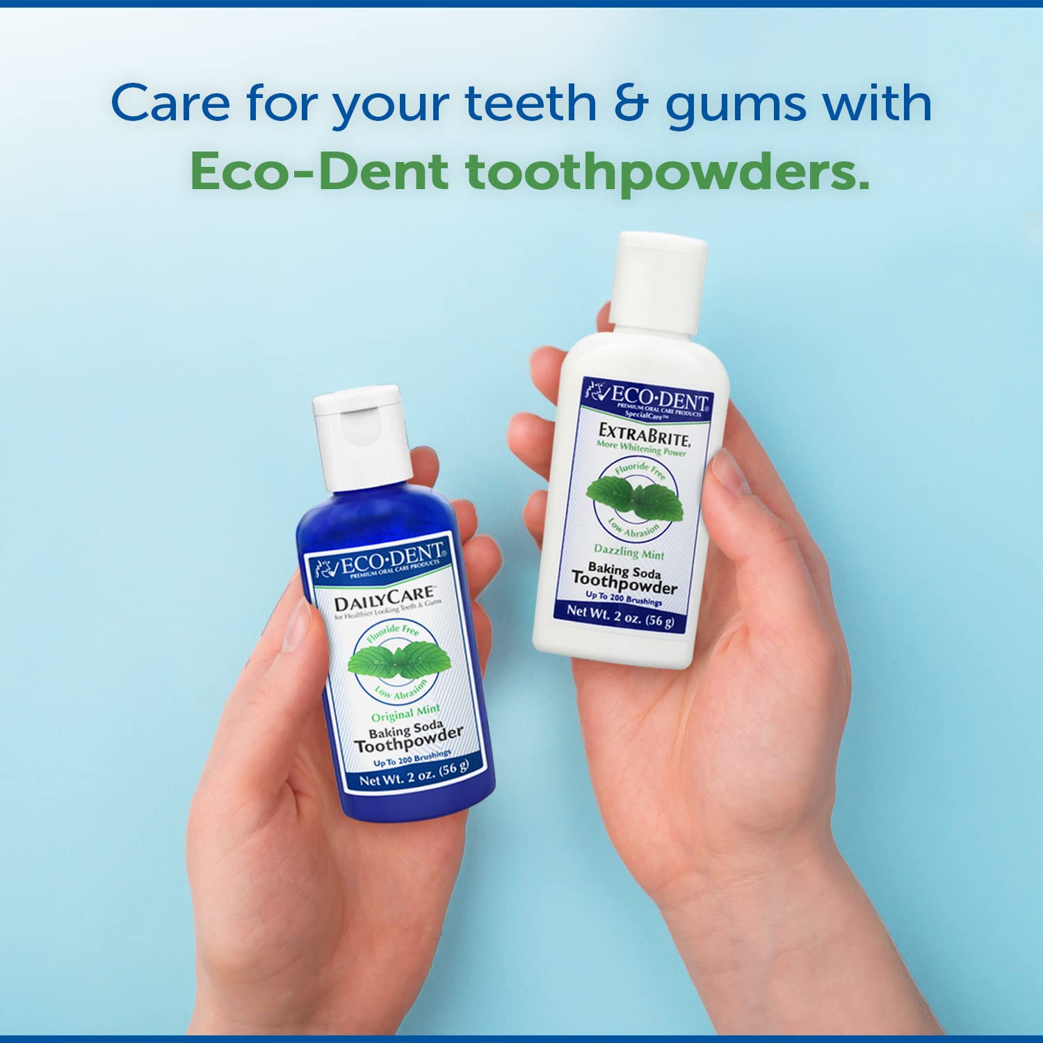 Foto 6 pulgar | Polvo De Dientes Eco-dent Dailycare Bicarbonato De Sodio Original Mint 60 Ml - Venta Internacional.