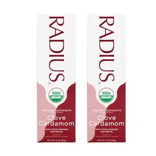 Foto 1 | Pasta De Dientes Radius Usda Organic Clavo Cardamomo 90 Ml Paquete De 2 - Venta Internacional.