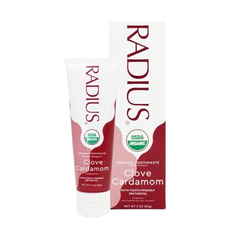 Foto 3 | Pasta De Dientes Radius Usda Organic Clavo Cardamomo 90 Ml Paquete De 2 - Venta Internacional.