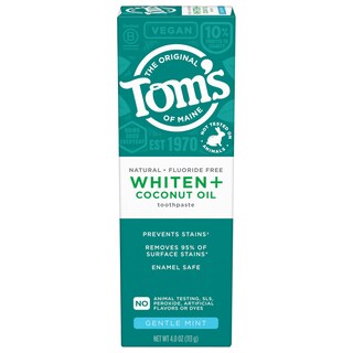 Foto 6 | Pasta De Dientes Tom's Of Maine Whiten Plus Coconut Oil 120 Ml - Venta Internacional.