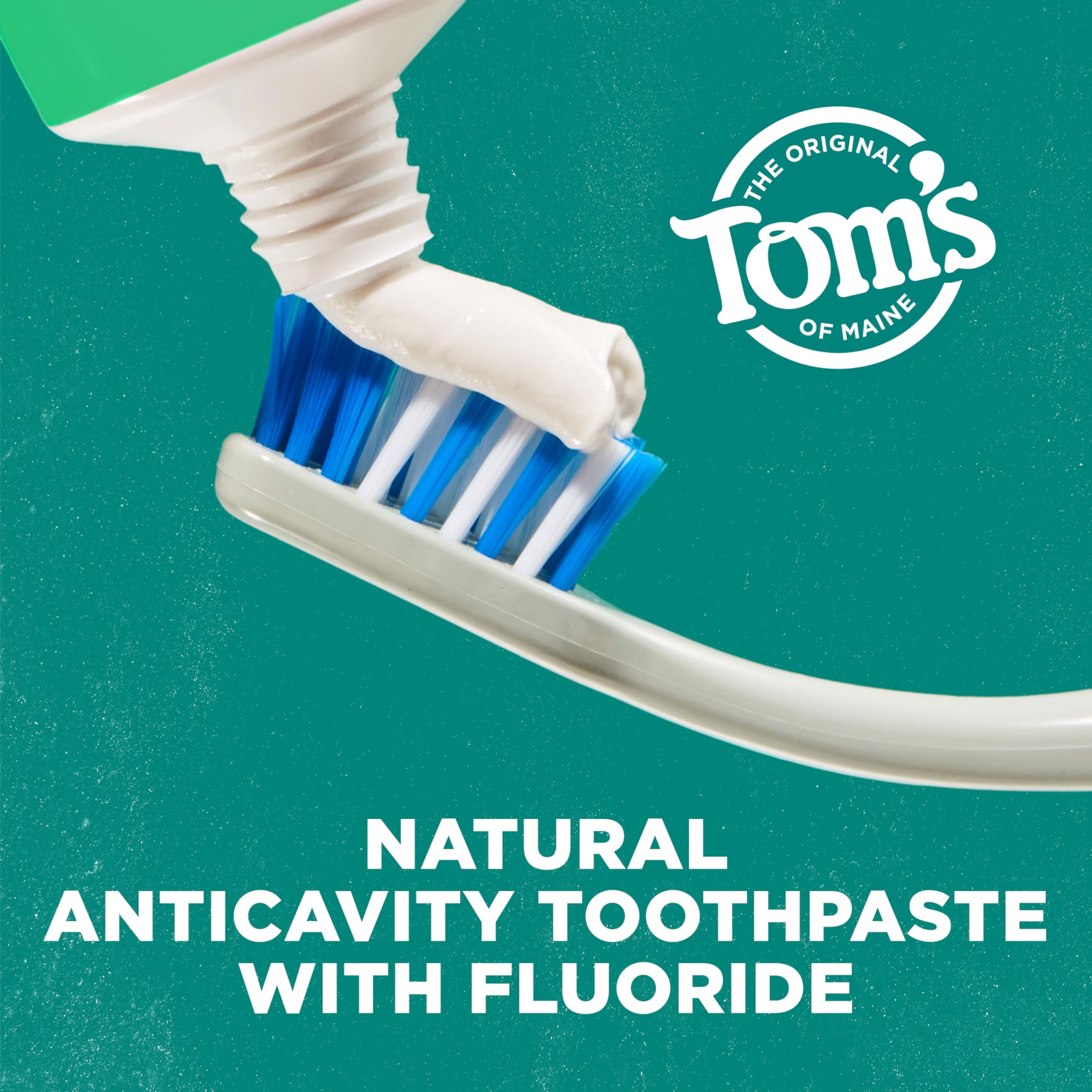 Foto 5 | Pasta De Dientes Tom's Of Maine Wicked Fresh! Cool Peppermint  Paquete De 3  120 Ml - Venta Internacional.