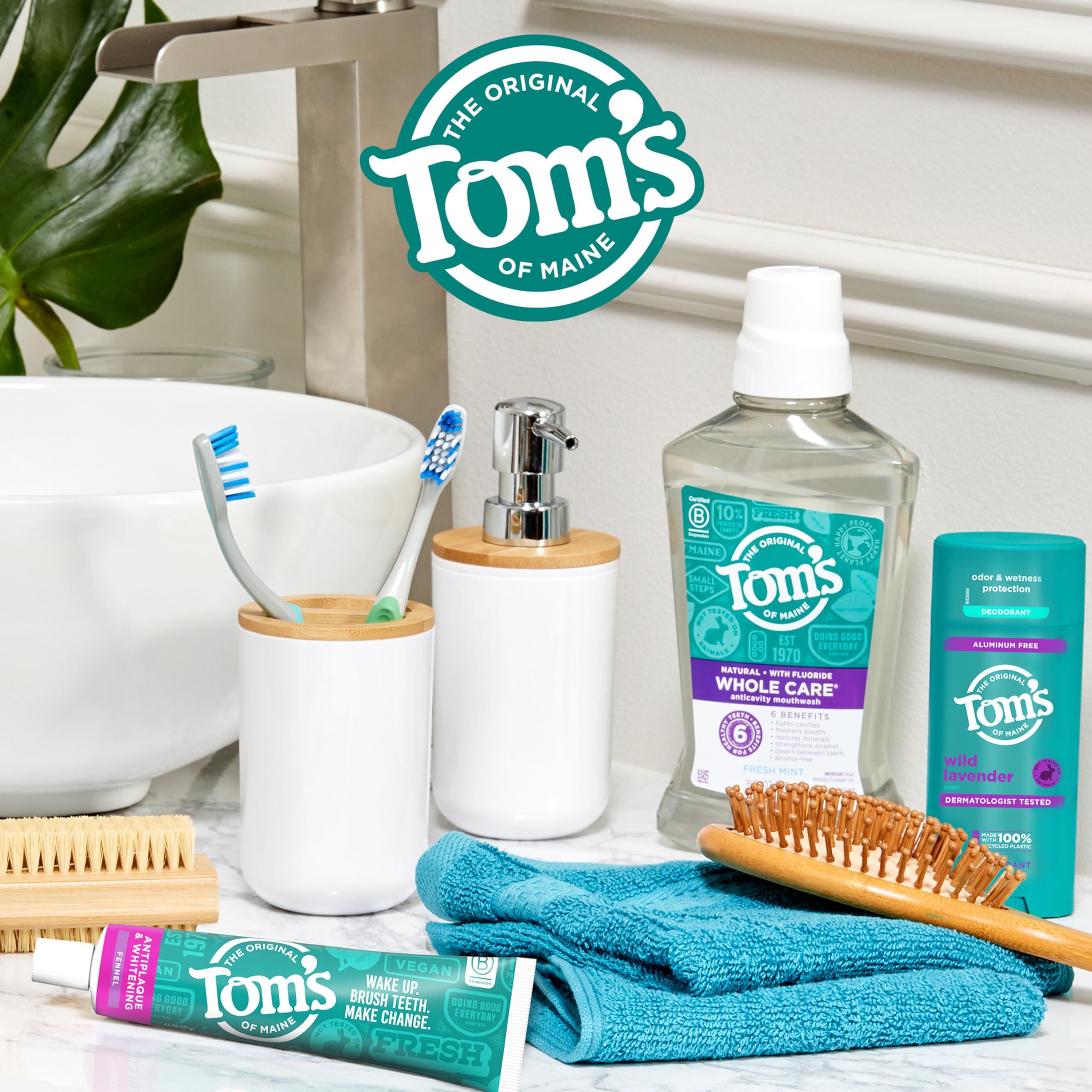 Foto 7 pulgar | Pasta De Dientes Tom's Of Maine  Antiplaca  Blanqueadora  Hinojo  135 Ml X 3 - Venta Internacional.