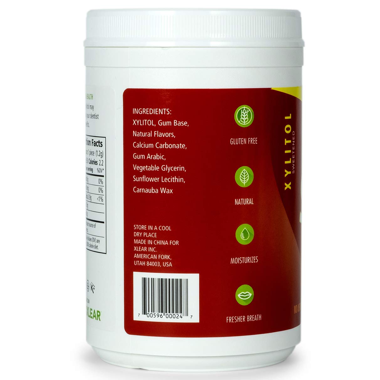 Foto 3 | Chicle Spry Fresh Natural Xilitol Dental Defense Canela - Venta Internacional.