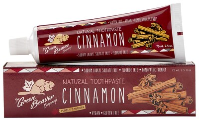 Foto 1 | Pasta De Dientes The Green Beaver Cinnamon 75ml - Venta Internacional.