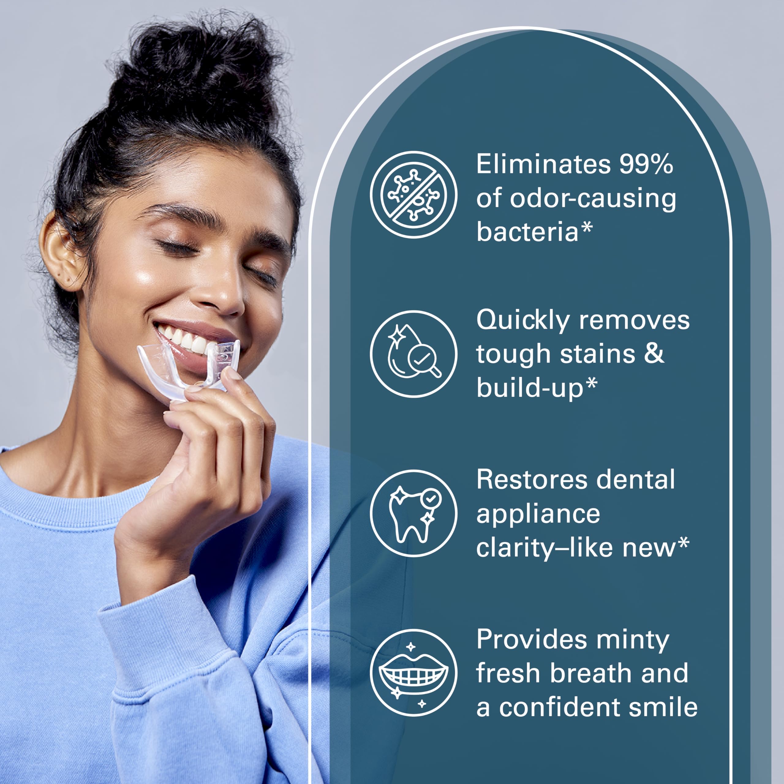 Foto 4 | Las Tabletas Limpiadoras Retainer M3 Naturals Eliminan Los Olores Y Las Manchas - Venta Internacional.