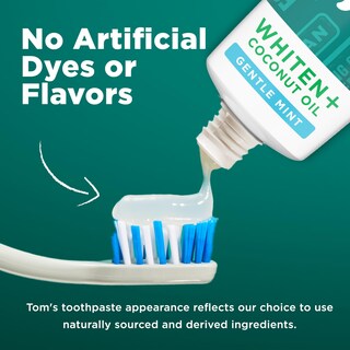 Foto 2 | Pasta De Dientes Tom's Of Maine Whiten Plus Coconut Oil 120 Ml X3 - Venta Internacional.