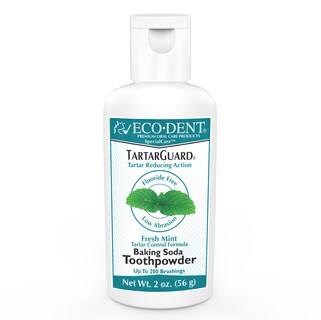 Foto 1 | Polvo De Dientes Eco-dent Tartarguard Bicarbonato De Sodio Menta Fresca 60 Ml - Venta Internacional.
