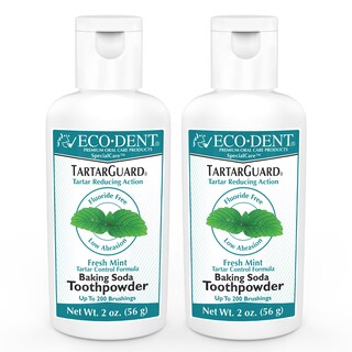 Foto 1 | Polvo De Dientes Eco-dent Tartarguard Bicarbonato De Sodio Menta Fresca 60 Ml - Venta Internacional.
