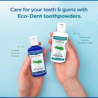 Foto 4 | Polvo De Dientes Eco-dent Tartarguard Bicarbonato De Sodio Menta Fresca 60 Ml - Venta Internacional.