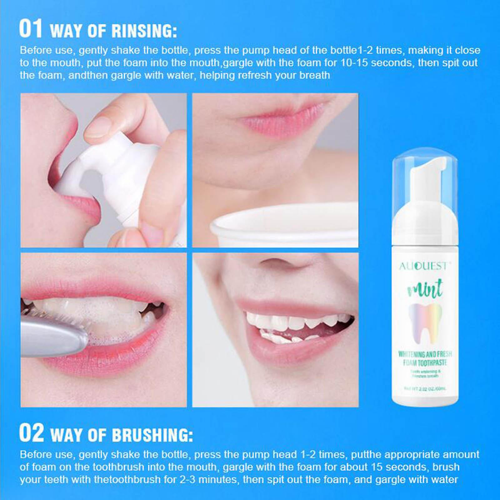 Foto 6 pulgar | Pasta De Dientes Huoguo Fresh Breath Oral Cleanser 60 Ml - Venta Internacional.