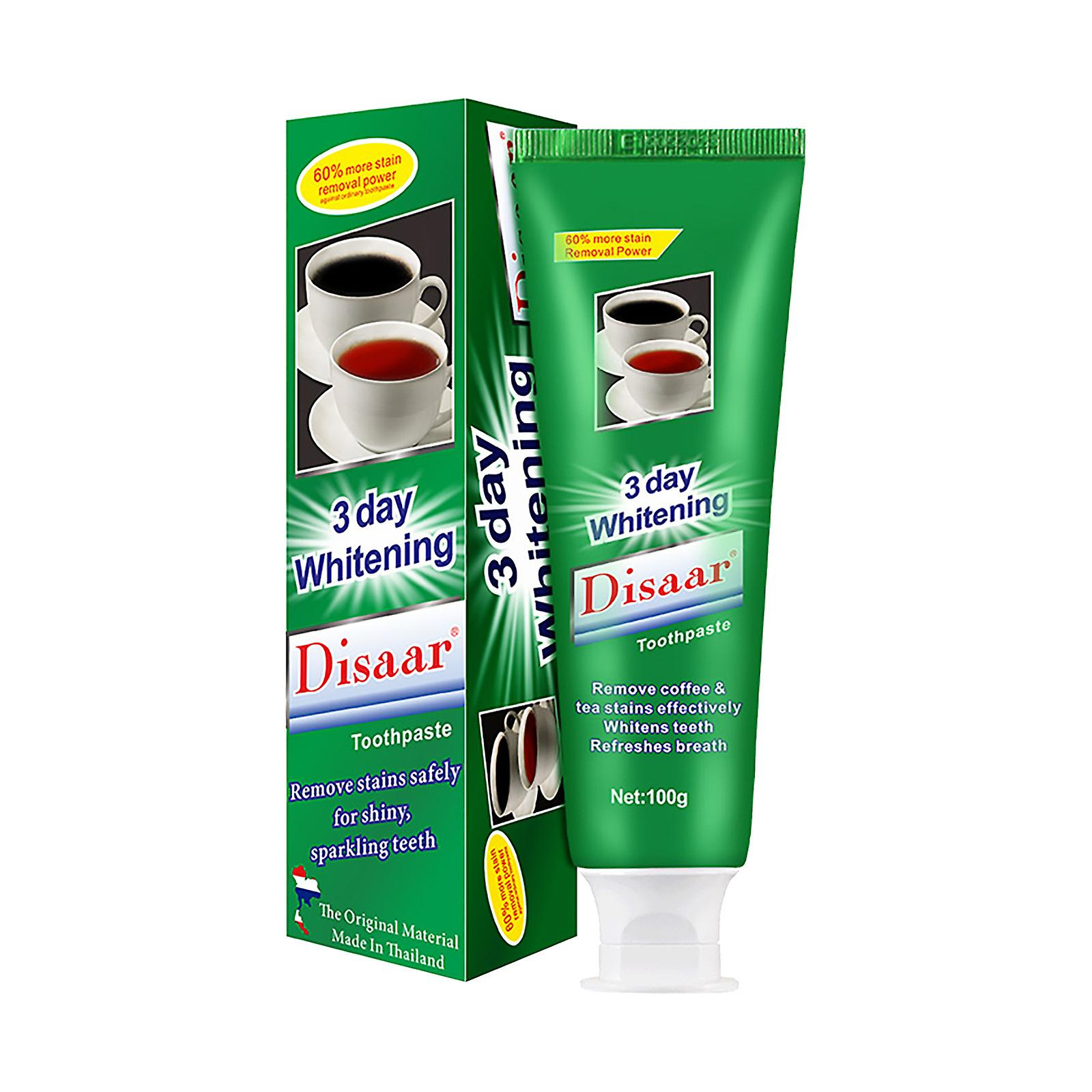 Foto 1 | Pasta De Dientes Huoguo Disar Whitening 100 G Para Eliminar Las Manchas De Café - Venta Internacional.