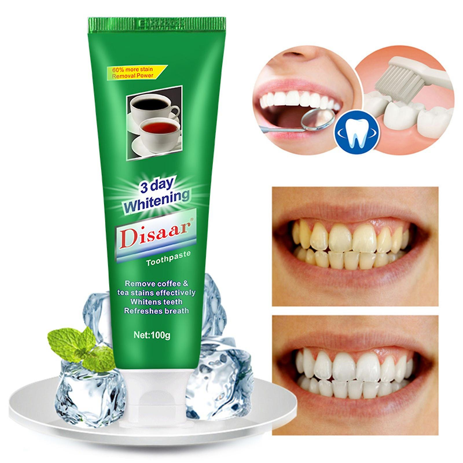 Foto 6 pulgar | Pasta De Dientes Huoguo Disar Whitening 100 G Para Eliminar Las Manchas De Café - Venta Internacional.