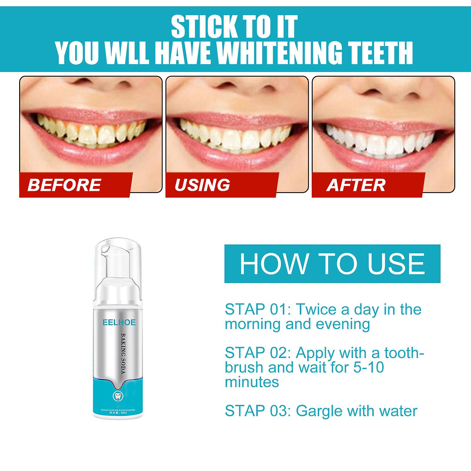 Foto 5 pulgar | Pasta De Dientes  Espuma  Limpieza Profunda  Eliminación De Manchas  60 Ml  Huoguo - Venta Internacional.
