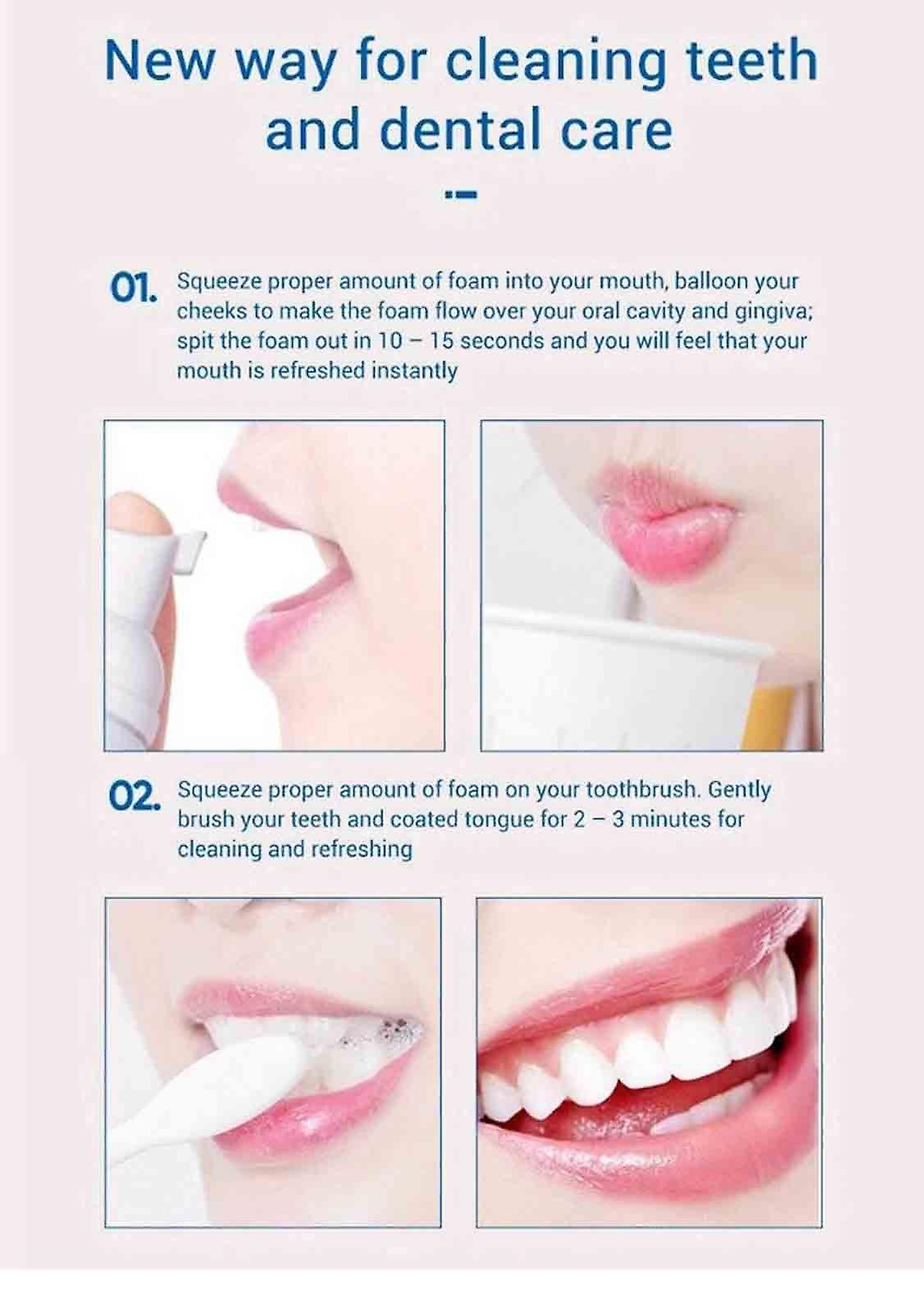 Foto 4 pulgar | Pasta De Dientes  Espuma  Limpieza Profunda  60 Ml  Quitamanchas | Huoguo - Venta Internacional.