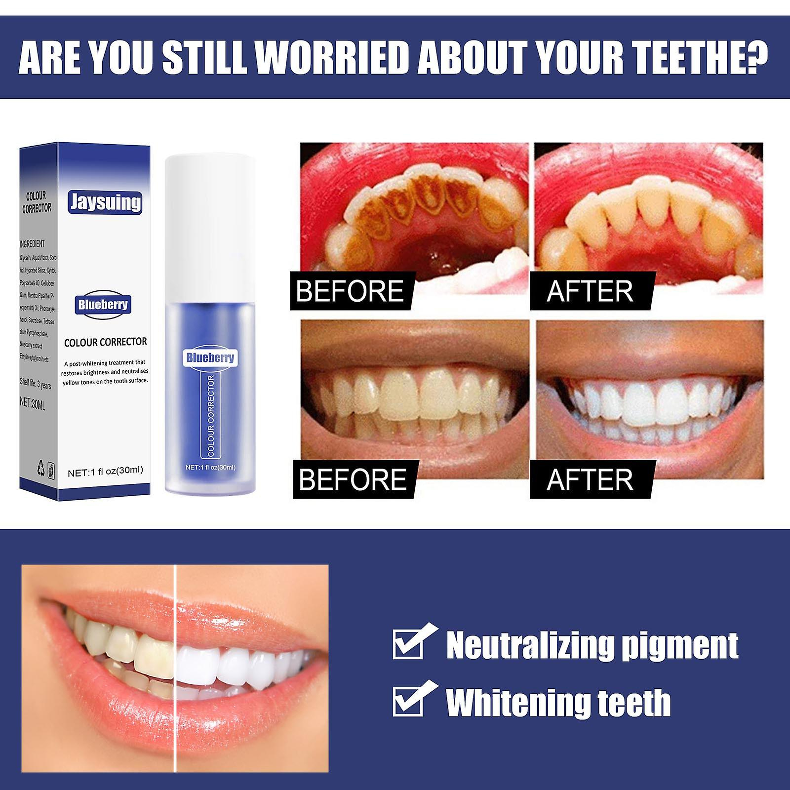 Foto 4 pulgar | Pasta De Dientes Huoguo Descontaminante Blanqueadora 30ml - Venta Internacional.