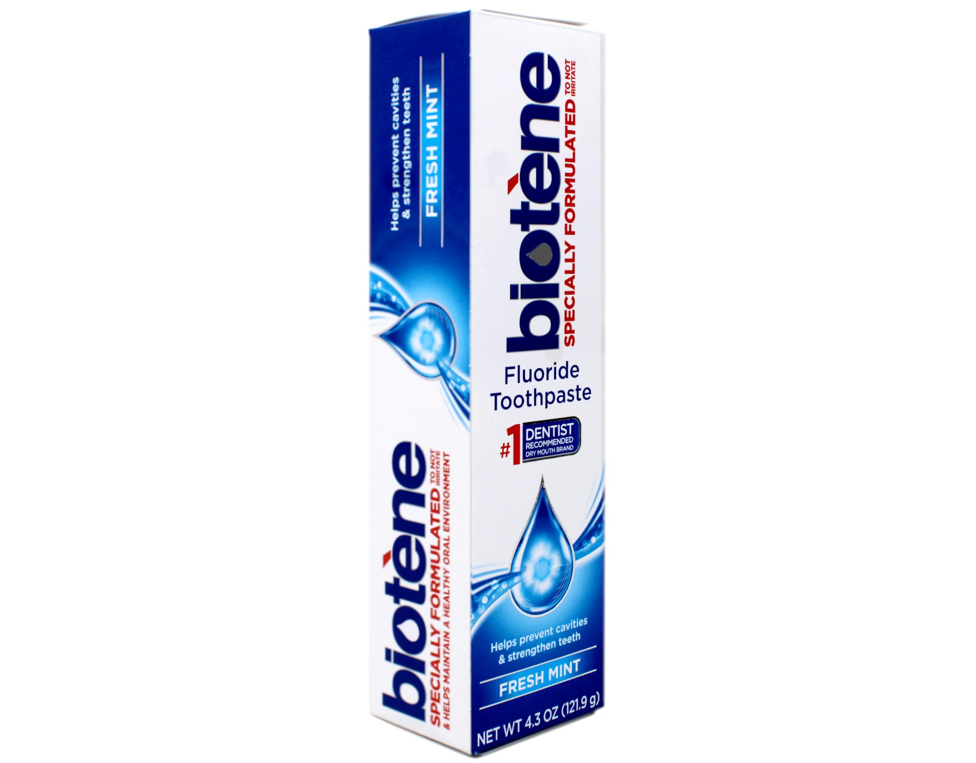 Foto 5 pulgar | Pasta De Dientes Biotene Fresh Mint Con Flúor 125 Ml (paquete De 5) - Venta Internacional.