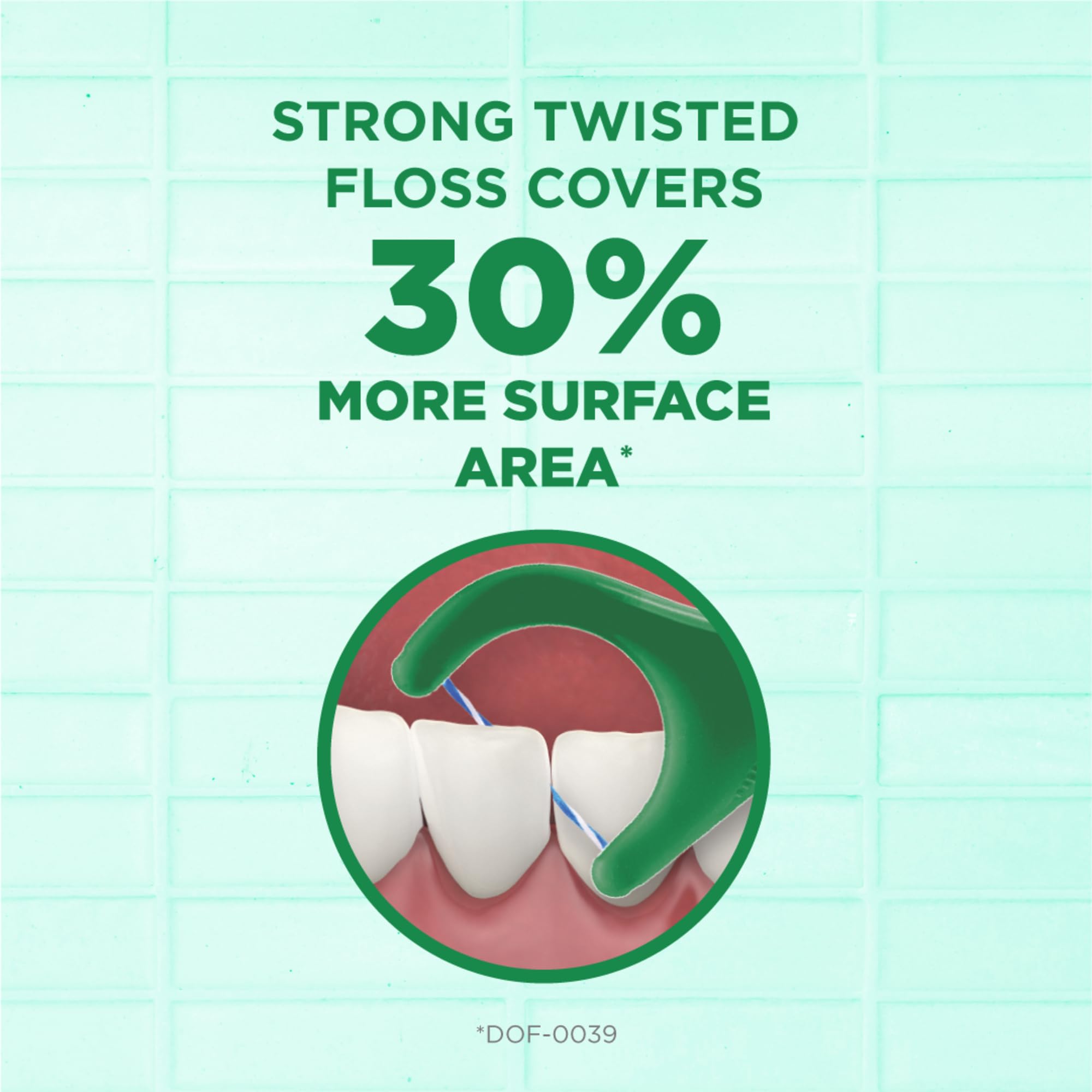 Foto 3 pulgar | Floss Picks Gum Twisted Mint Twisted Mint Threads 90 Unidades X6 - Venta Internacional.